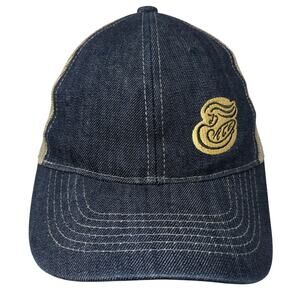 Panera Bread Strapback Trucker Hat Blue OS Mesh Back Union Resource Marketing